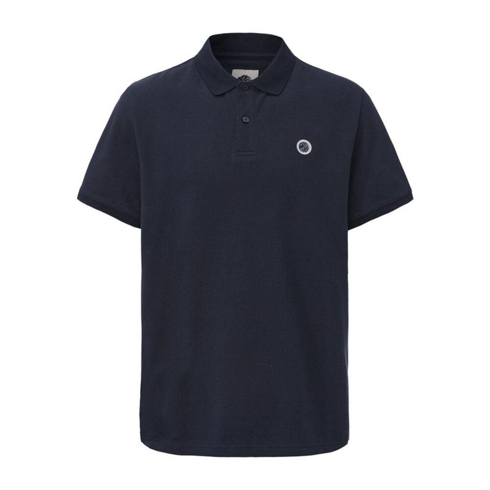 Pretty Green Mens Cotton Polo Shirt / Navy